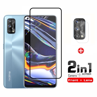 Kính cường lực bảo vệ toàn màn hình và camera cho Realme7 8 Pro 5G 8 Narzo 30 30A 20 Pro 5i 6i