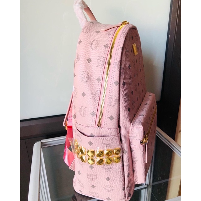 Balo mcm size 40 màu hồng