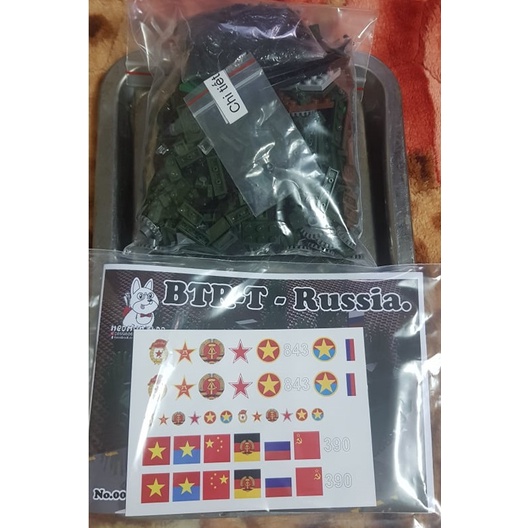 Hàng việt nam thiết kế - Mua lẻ rẻ hơn tại kuken_shop - No.000014 Lego BTR-T