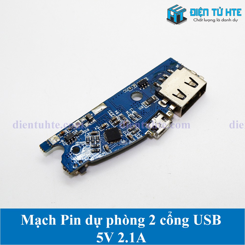 Mạch Pin dự phòng 1 cổng USB 5V 1A