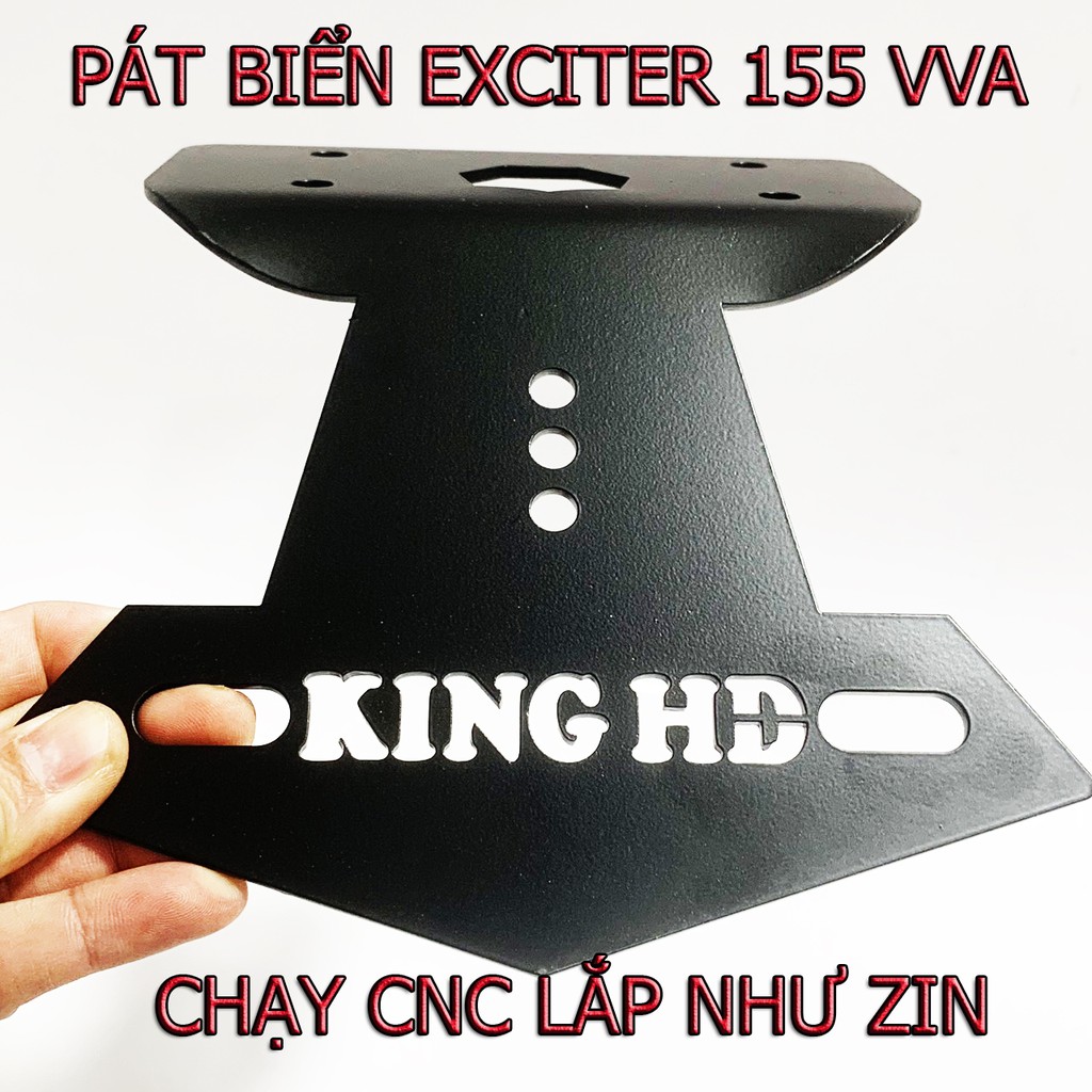 Pat Biển Ex 155 Kiểu KING HD-Khuôn Chạy CNC Lắp như Zin Chắc Chắn