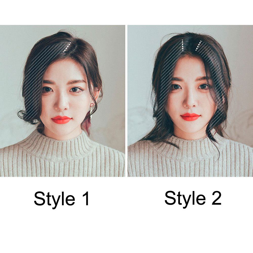 Tóc mái giả bằng lụa chịu nhiệt cao cho nữ