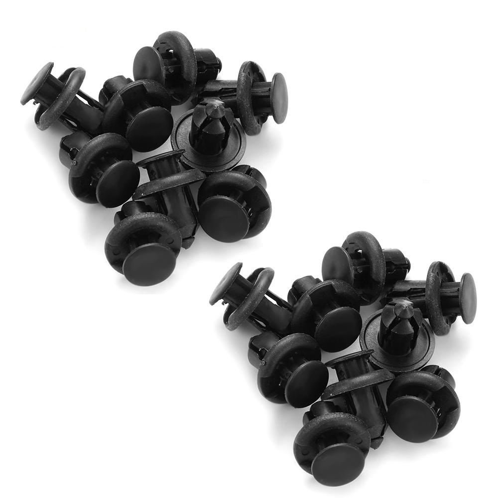 Set 20 đinh tán nhựa lỗ 8mm,10mm cho xe hơi Honda Civic Accord , ô tô