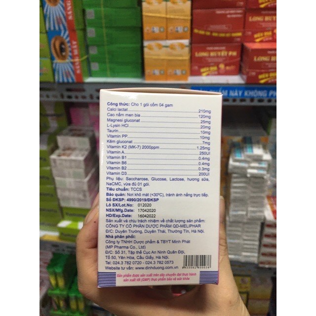 Cốm cansua3+ bổ sung vitamin và khoáng chất cho trẻ (hộp 14 gói ) | BigBuy360 - bigbuy360.vn