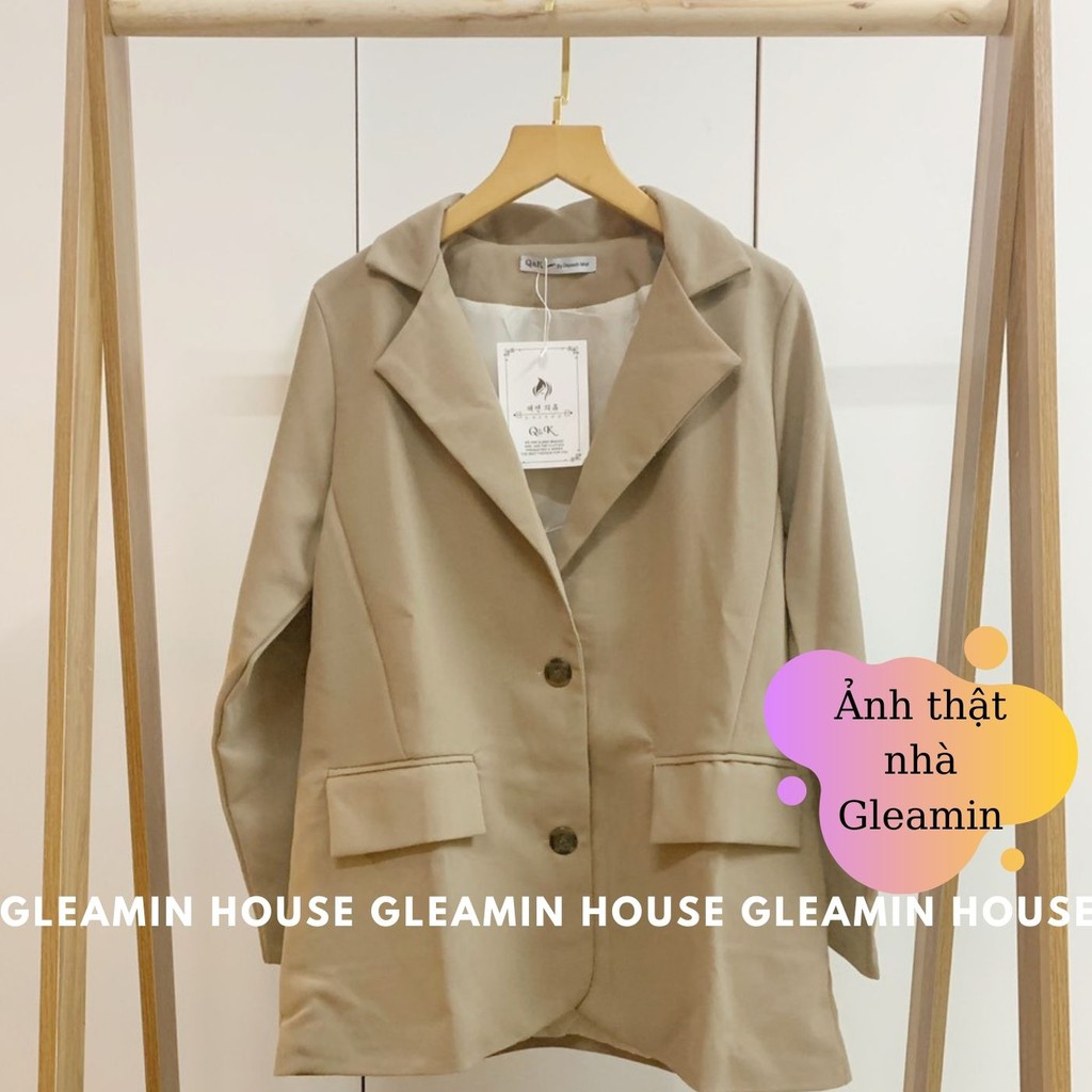 Áo blazer nữ dài tay/cọc tay 2 lớp - Áo khoác vest nhiều màu phù hợp mặc 4 mùa [  HÀNG QUẢNG CHÂU LOẠI 1 ] | BigBuy360 - bigbuy360.vn