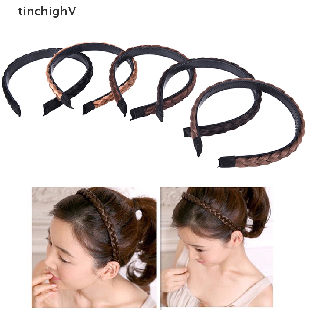 Cài Tóc Giả Thắt Bím Thời Trang Cho Nữ