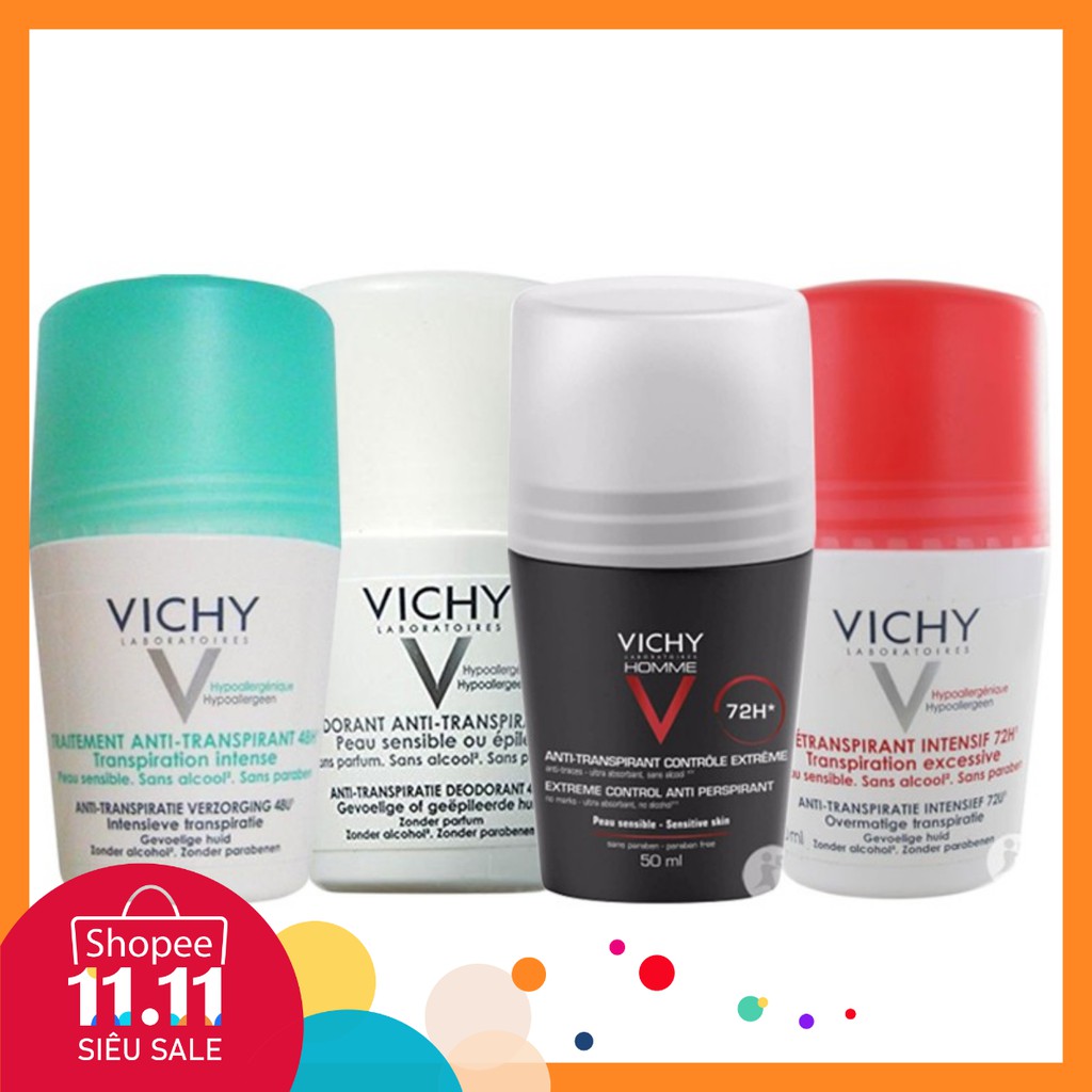 [Chính Hãng] Lăn khử mùi Vichy (Pháp) | BigBuy360 - bigbuy360.vn