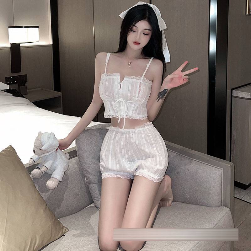 Bộ Đồ Ngủ Hóa Trang Cô Hầu Gái Gợi Cảm Dễ Thương