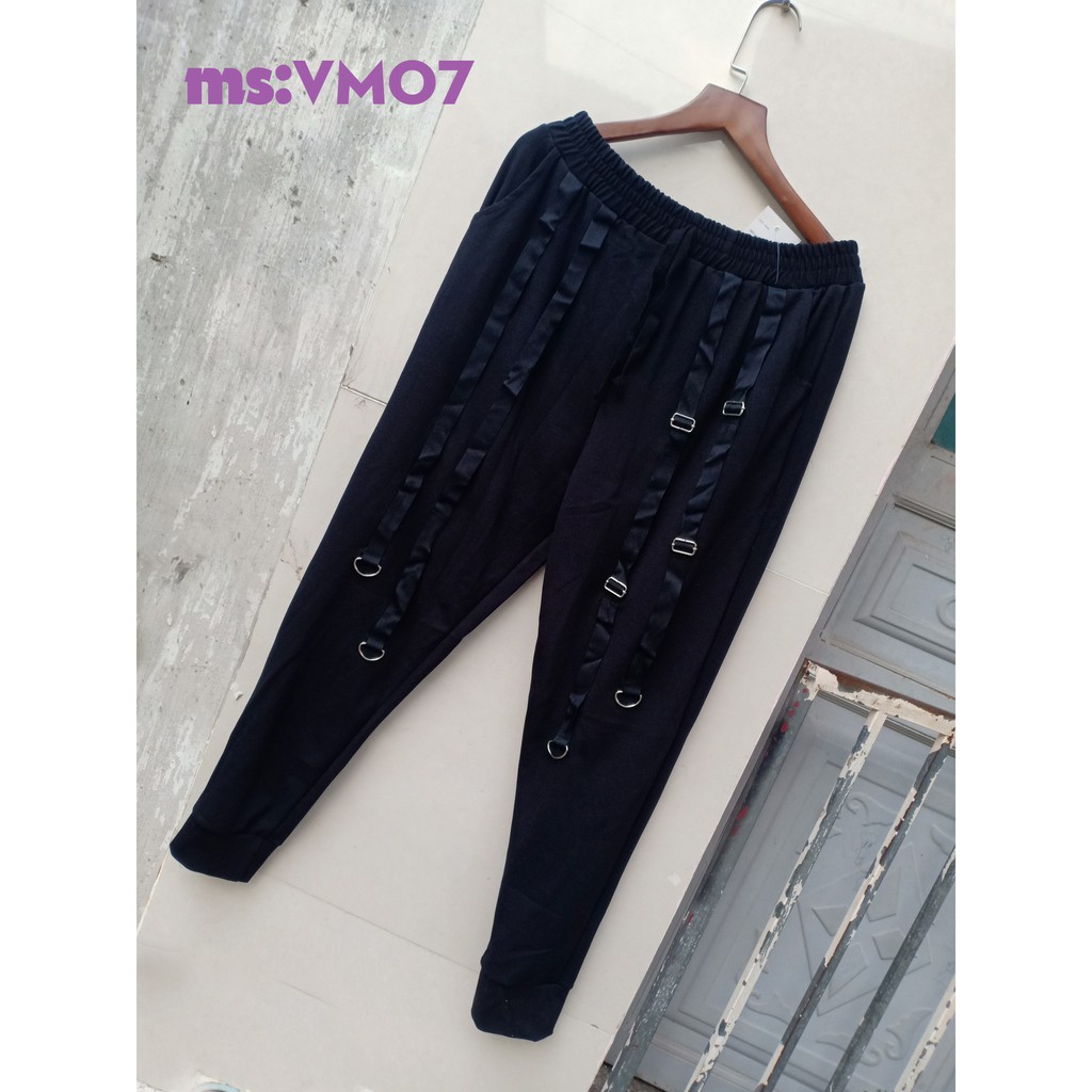 quần phối dây UNISEX bigsize 70-100kg ( MS:VM07)