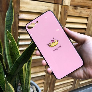 Ốp lưng Iphone tráng gương Vương miện công chúa