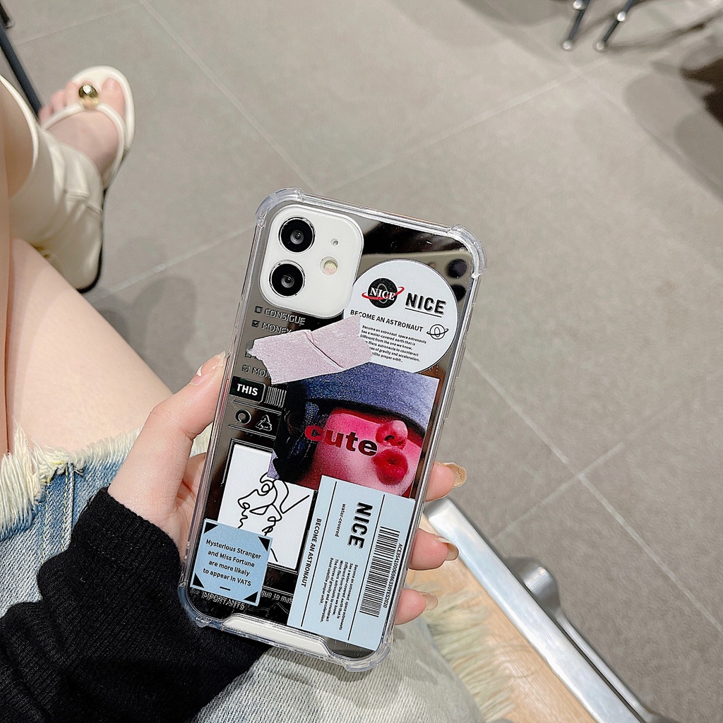 Ốp lưng iphone Mềm Tráng Gương Cho Iphone 12 11 6 / 6plus / 6s / 6splus / 7 / 7plus / 8 / 8plus / X / Xr / Xs / 11 / 11 Pro / Max