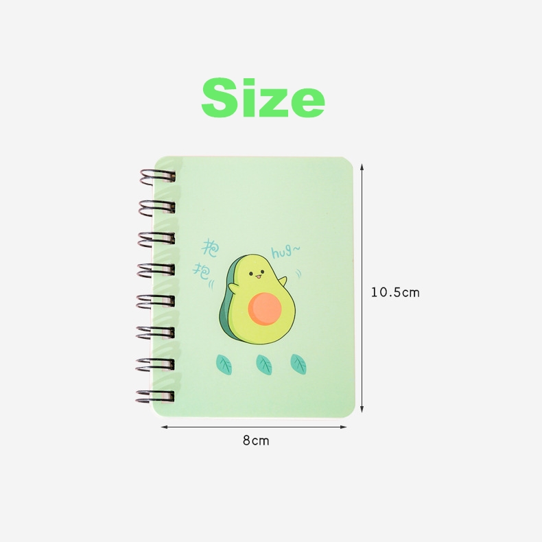 Avocado A7 Notebook Student Mini Book School Office Stationery Supplies