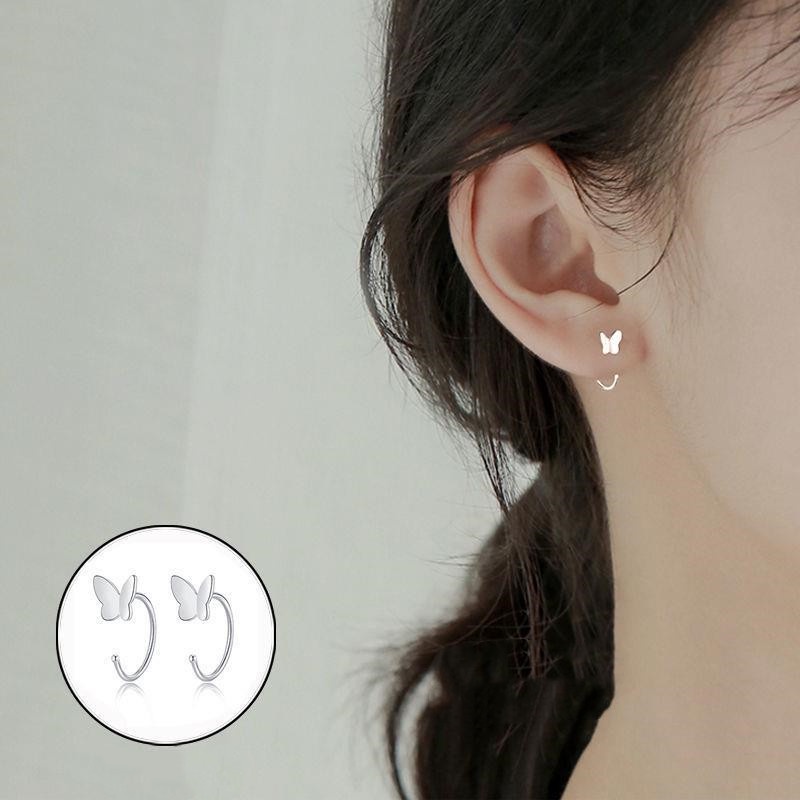 Đôi Bông Tai Hình Trái Tim Đơn Giản Thời Trang Cho Nữ S999