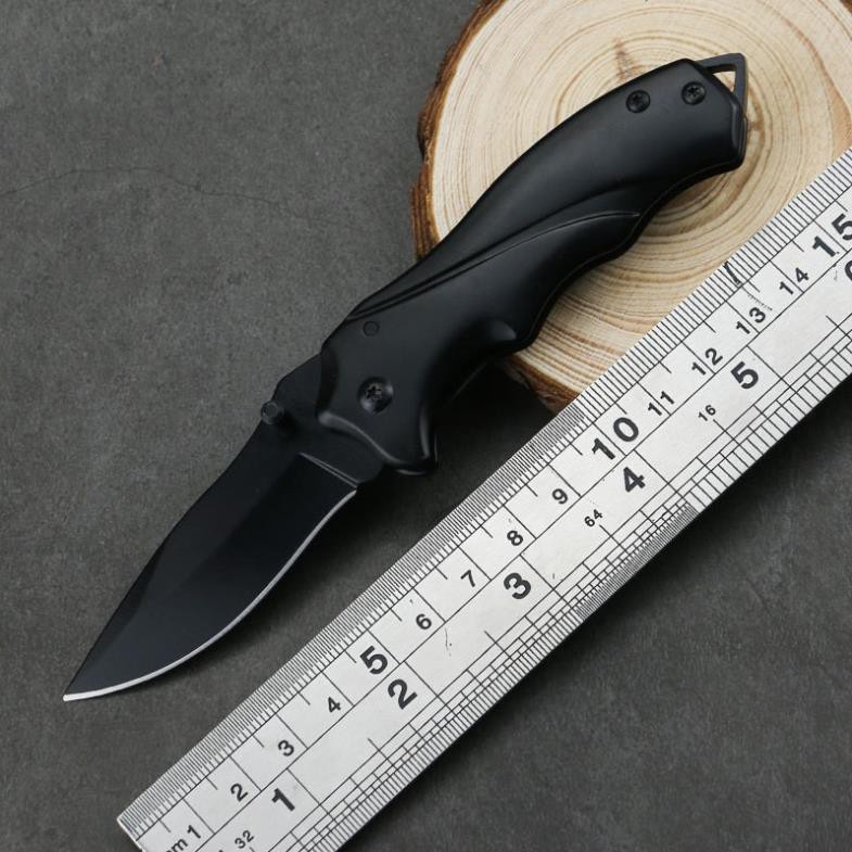 Dao Cát Trái Cây Treo Móc Khóa Gấp Cao Cấp Strider Đen Cao Cấp - US ARMYT - Chất Lượng Cao