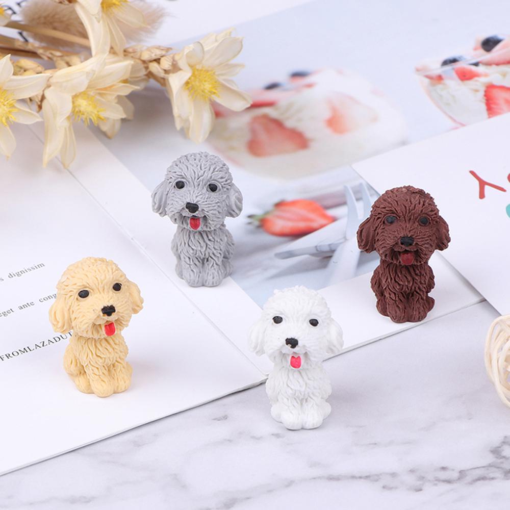 Gôm Tẩy Hình Chú Chó Teddy Dễ Thương Tiện Dụng Cho Học Sinh