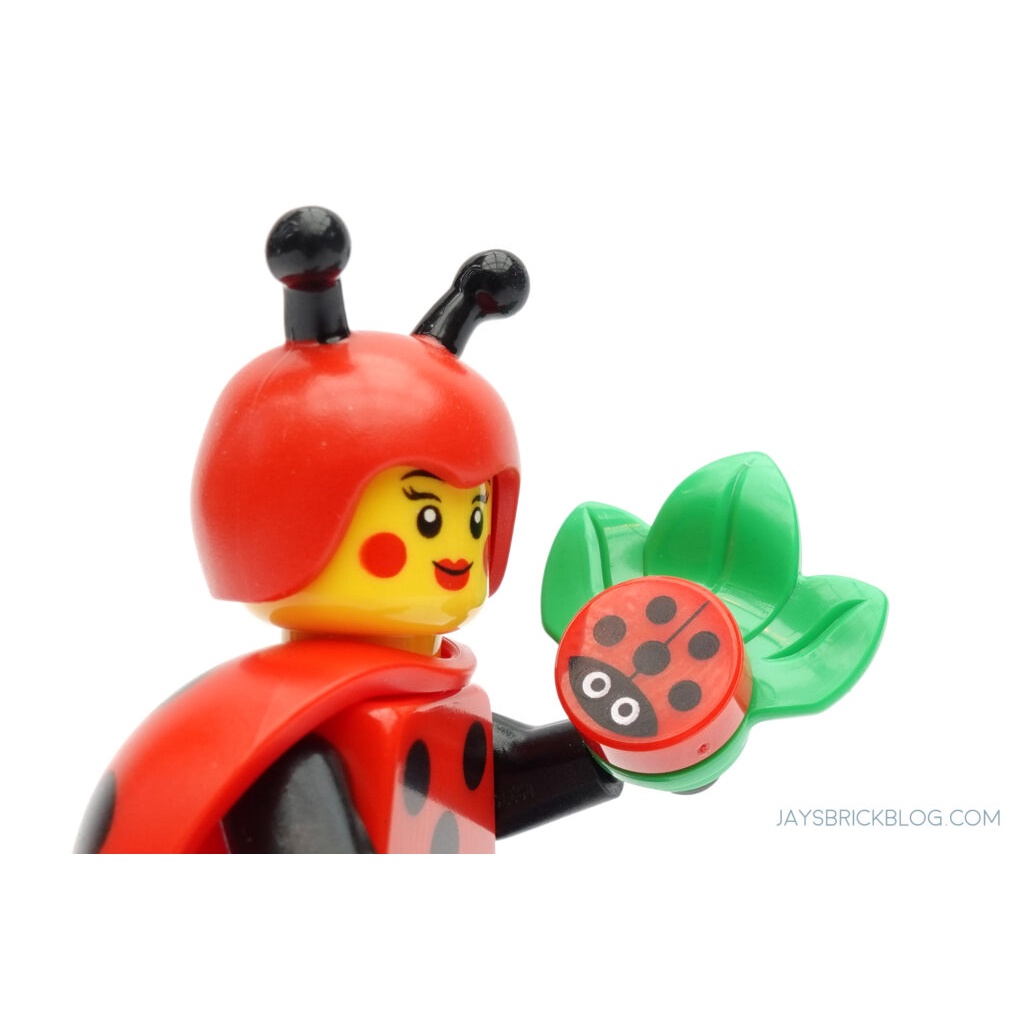 Nhân vật LEGO Minifigures Series 21 71029 Ladybug Girl - Cô gái với trang phục Bọ Rùa NEWSEAL