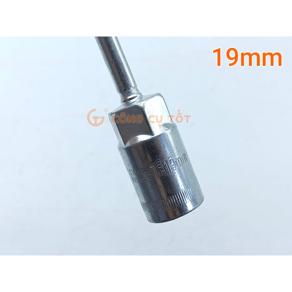 Tuýp chữ T cán bọc nhựa vàng 19mm