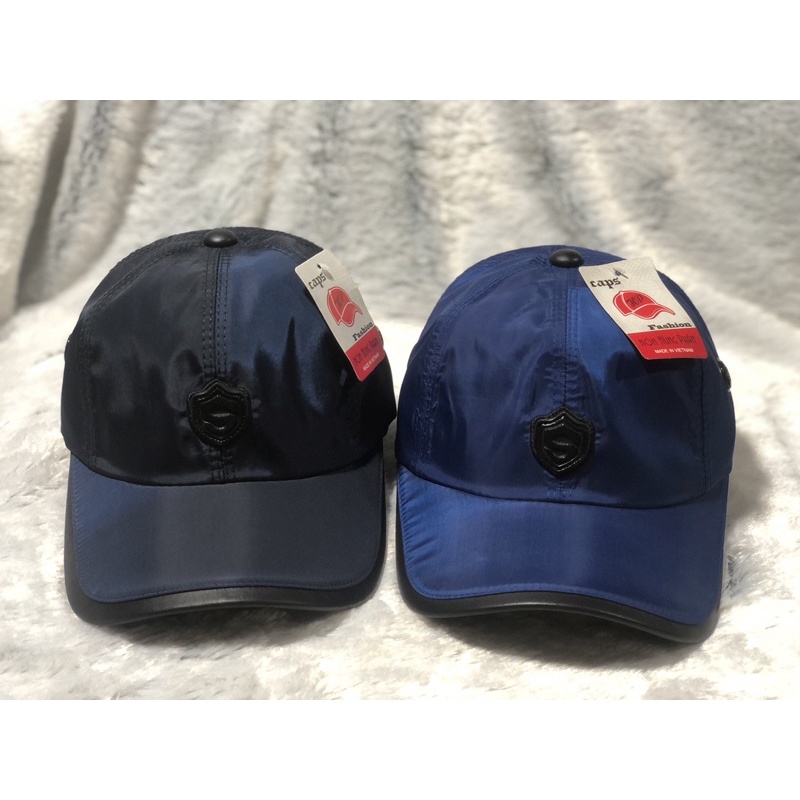 [ MŨ LƯỠI TRAI ] Mũ lưỡi trai dù sò lớn logo nổi chữ s_Mũ lưỡi trai nam nữ