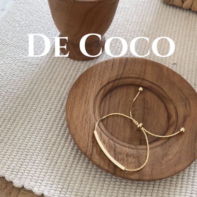 Vòng tay nữ, lắc tay gold bar De Coco decoco.accessories | BigBuy360 - bigbuy360.vn