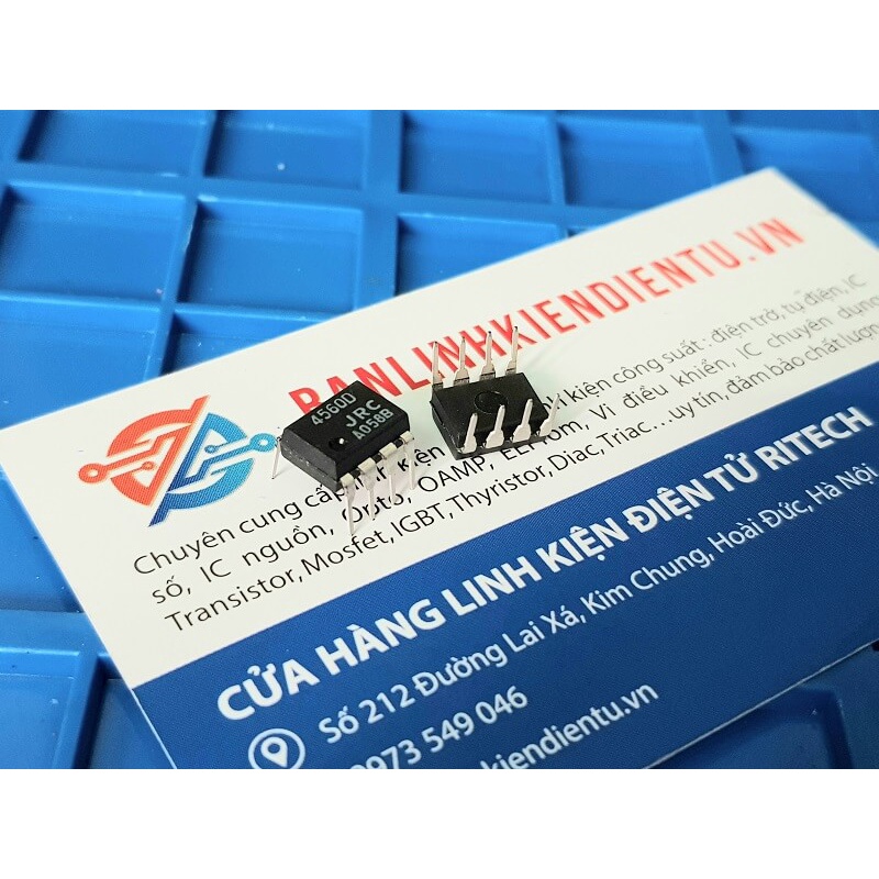 [ Combo 4 chiếc ] 4560D JRC DIP-8 IC