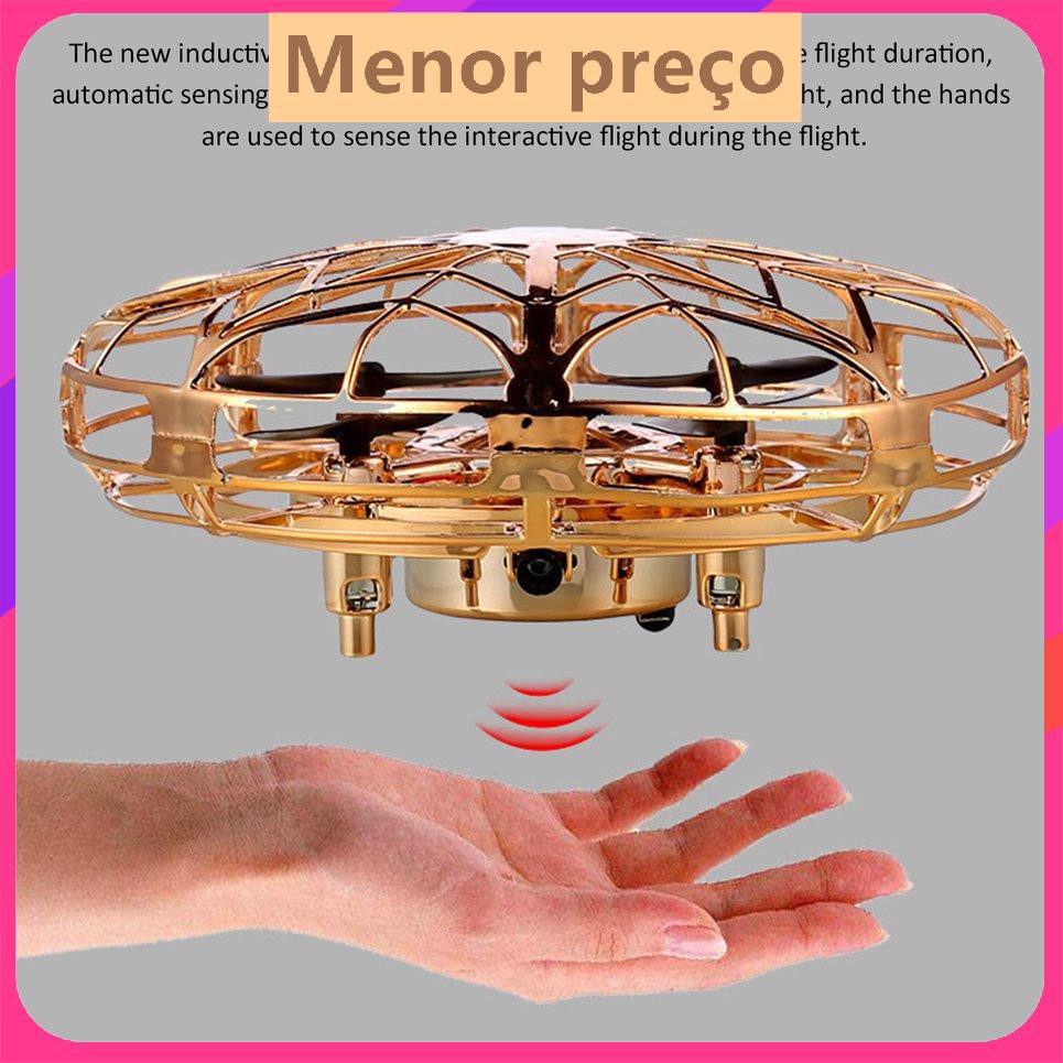 UFO Mini Drone Cảm biến hồng ngoại Máy bay cảm ứng đồ chơi bay UFO Quadcopter