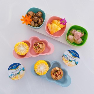 Thanh lý Bát ăn sợ tre vuông, bát decor bát ăn dặm
