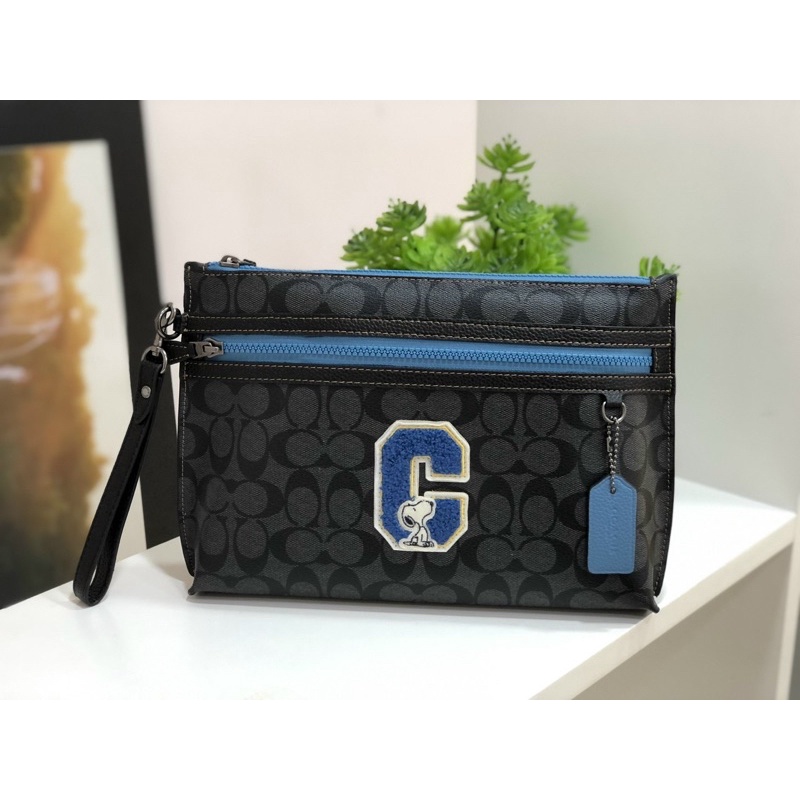 Túi Coach clutch nam C4308 sẵn sale