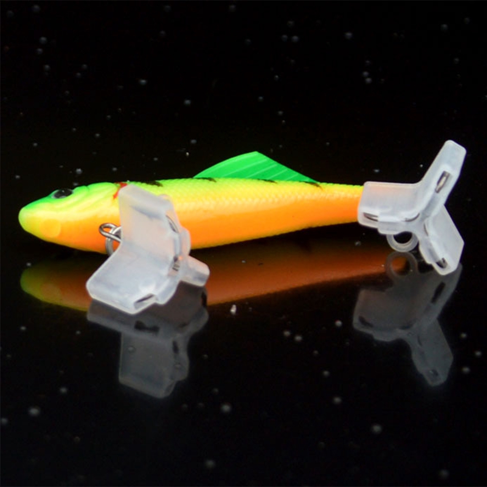 Set 50 nắp giữ lưỡi câu ba bằng nhựa chuyên dụng dành cho câu cá