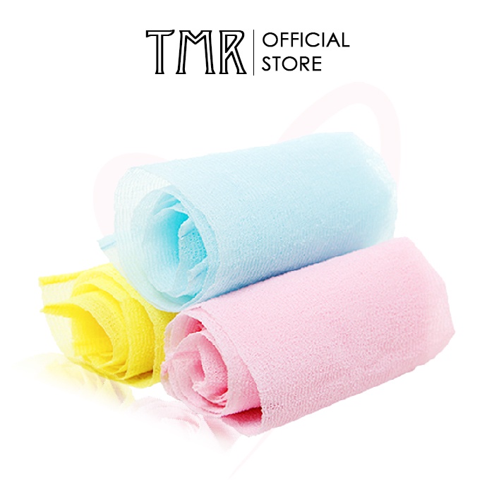 Khăn tắm dài Lưới Chà Lưng Vượt Trội VT, TMR 2 Mặt Mềm Mại, Giúp Kỳ Cọ Massage Tẩy Da Chết Khi Tắm, Siêu Tiện Dụng