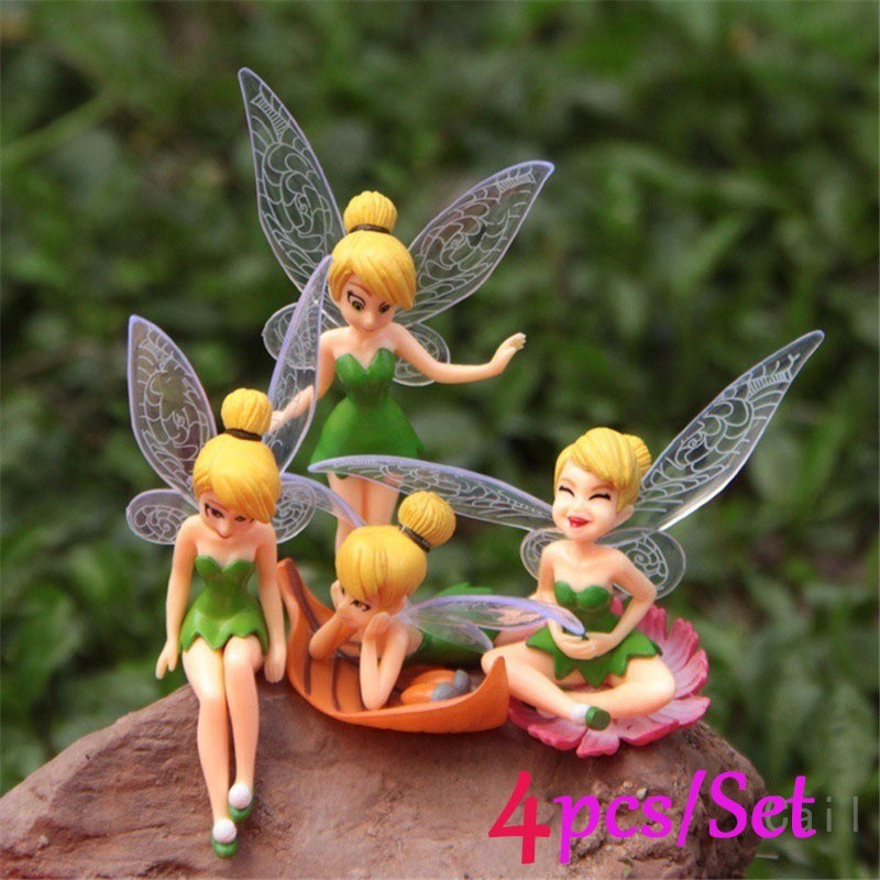 Set 6 Mô Hình Tượng Công Chúa Pixie Bụi Trang Trí Sân Vườn