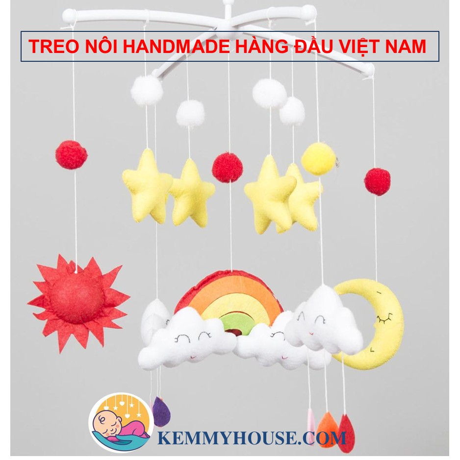 (Cực rẻ) Mẫu treo nôi bầu trời handmade