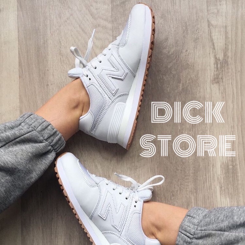 &gt;ẢNH THẬT-HÀNG THẬT&lt; Giày sneaker N 574 full trắng đế mềm dành cho nữ