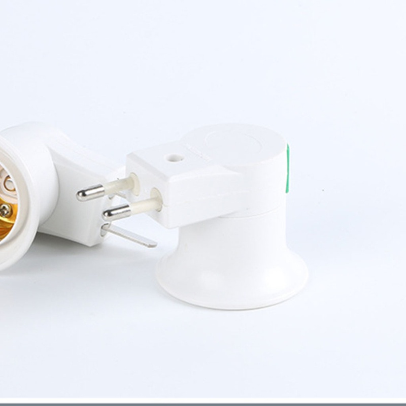 Giá Đỡ Bóng Đèn LED E-27 220-250V Màu Trắng Dễ Lắp Đặt