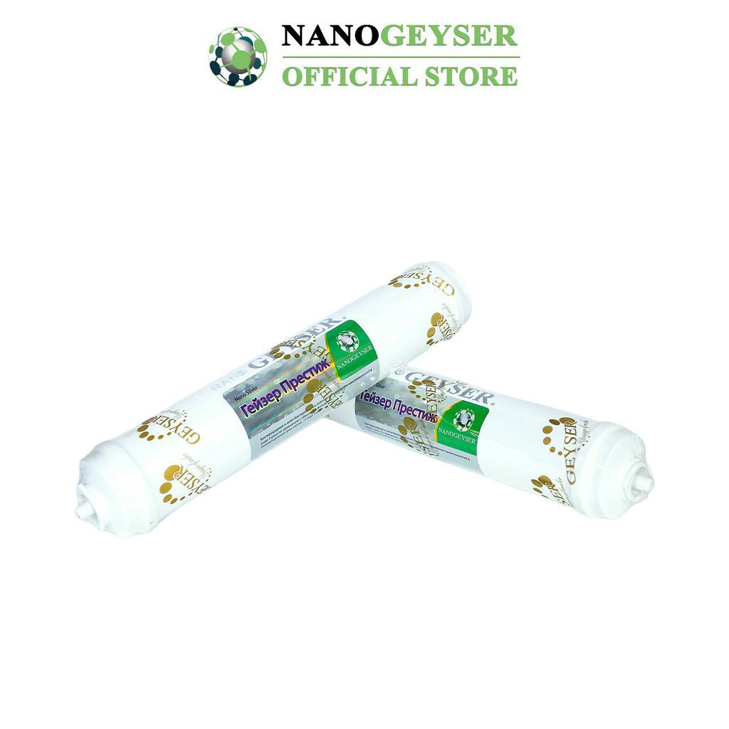 Lõi Nano Silver Nano Geyser, Giúp diệt khuẩn trong nước, Dùng cho các dòng máy lọc nước RO, NANO, UF, Kangaroo, Aqua