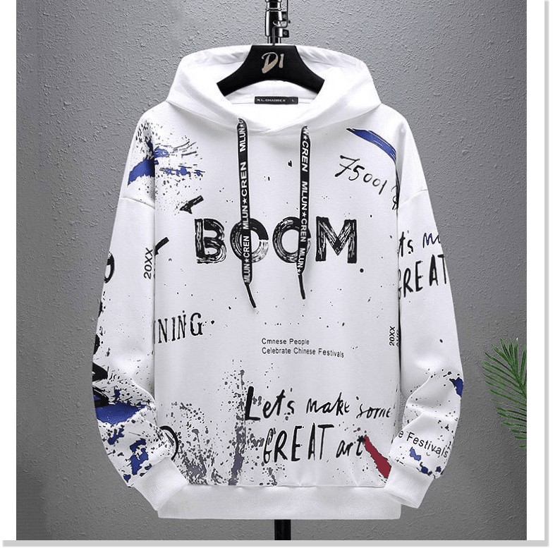 ÁO KHOÁC NAM HOODIES FORM Y NHƯ HÌNH IN HỌA TIẾT MÙA HÈ THỜI TRANG KOKO MI