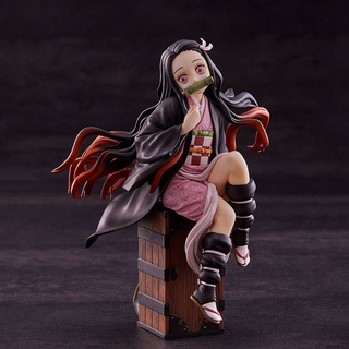 Mô hình Kamado Nezuko ngồi hộp gỗ Kimetsu no Yaiba hàng mới ra cực đáng yêu