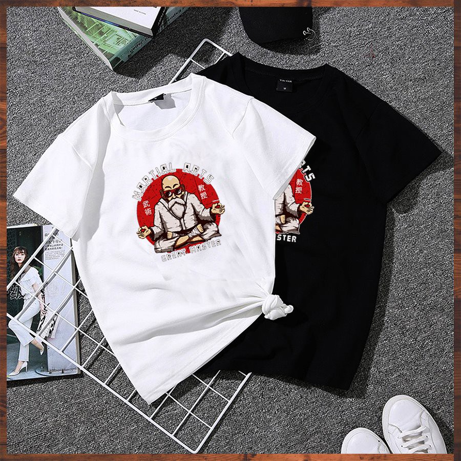 Áo thun nữ form rộng goku vải dày mịn 20NU1105