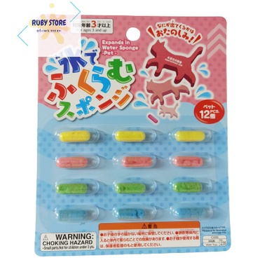 ĐỒ CHƠI VIÊN THUỐC KỲ DIỆU NỞ RA HÌNH THÚ