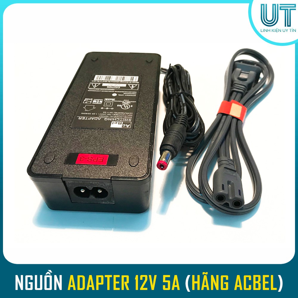 Nguồn Adapter 12V - 1A 2A 3A 4A 5A ( HÀNG NHÀ MÁY )