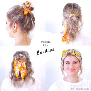 Khăn bandana họa tiết