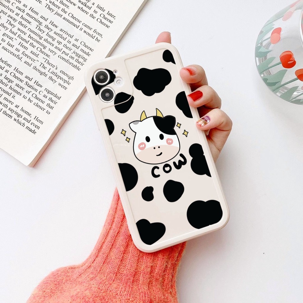 ⚡Ốp Lưng iphone ⚡ Ốp lưng iphone bò sữa cow full viền ip 6- 6s/6- 6s plus/7- 8 plus/X - XS max/11/ 11 pro max/12-pro-max