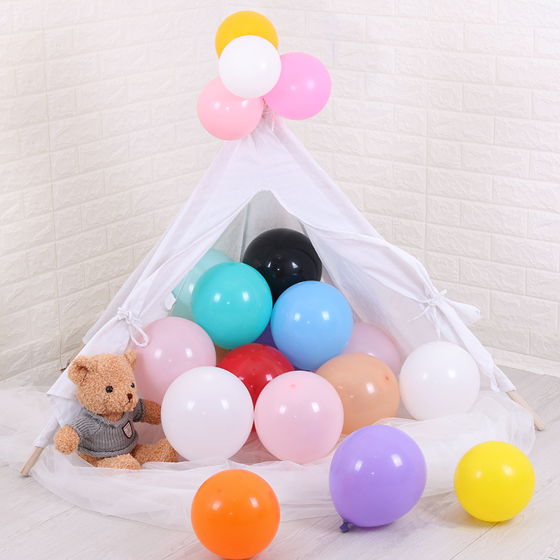 Bộ 10 Bong Bóng 10inch 2.2g Trang Trí Đa Năng Tiện Lợi