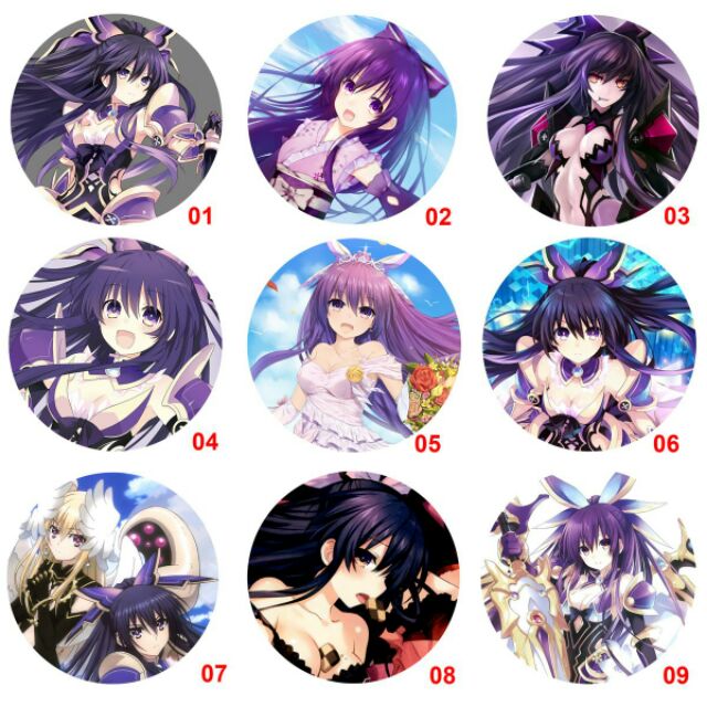 Huy hiệu anime DATE ALIVE - TOHKA