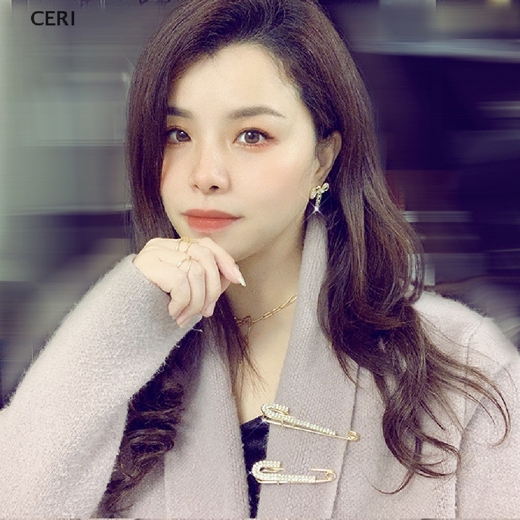 Ghim Cài Áo Hình Nơ Đính Đá Cỡ Lớn Thời Trang Cho Nữ