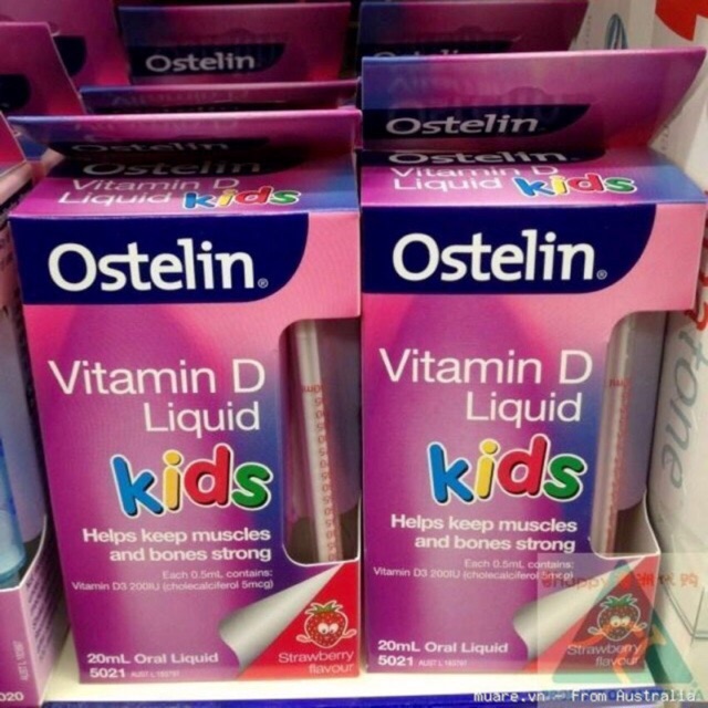 Vitamin D3 Ostelin Úc - 20ml