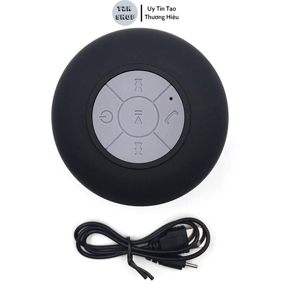 Loa Bluetooth Mini BTS-06 Dễ Thương Dính Tường Nhỏ Gọn - Thiết Bị Nghe Nhạc Không Dây Phòng Tắm Chống Nước