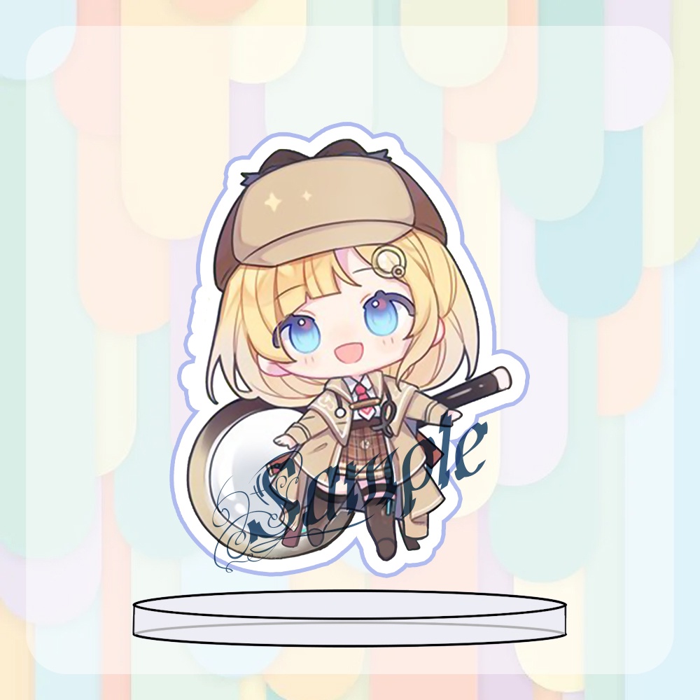 ( MINI ) Mô hình Standee HOLOLIVE Vtuber game anime chibi mica trưng bày