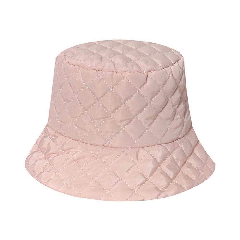 Mũ Bucket Chất Liệu Cotton Họa Tiết Hình Thoi Thời Trang Cho Nam Nữ