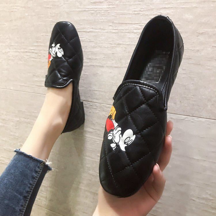 Giày Nữ Hình Chuột Mickey 3d