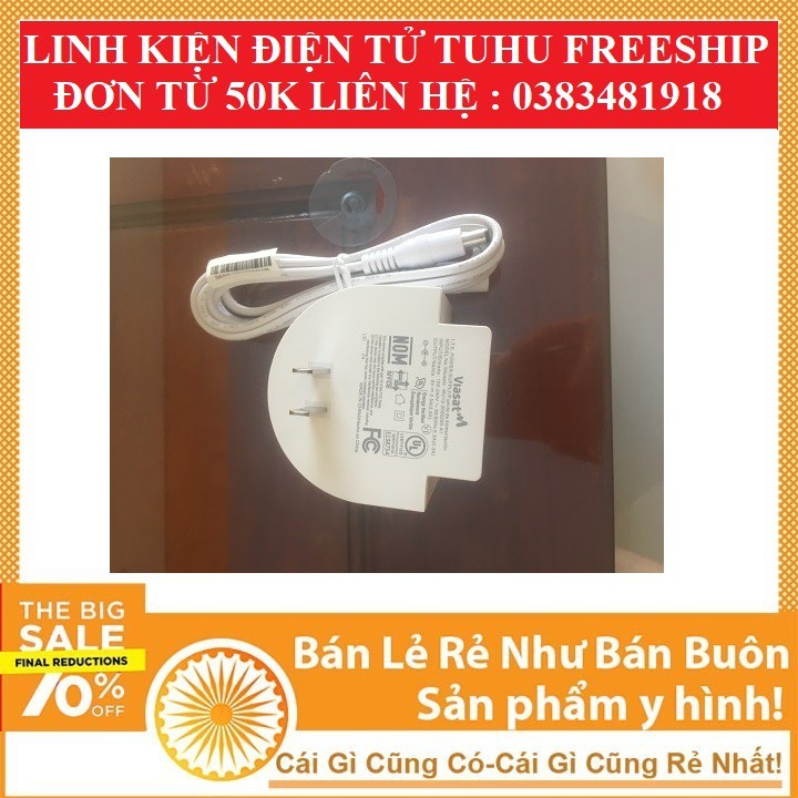 Nguồn Adapter 5V 2.5A 2A Trắng DC5.5x2.1mm - Cho đầu android TV Box , Camera wifi ...